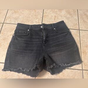 Loft Black Denim Women's Shorts 26 2